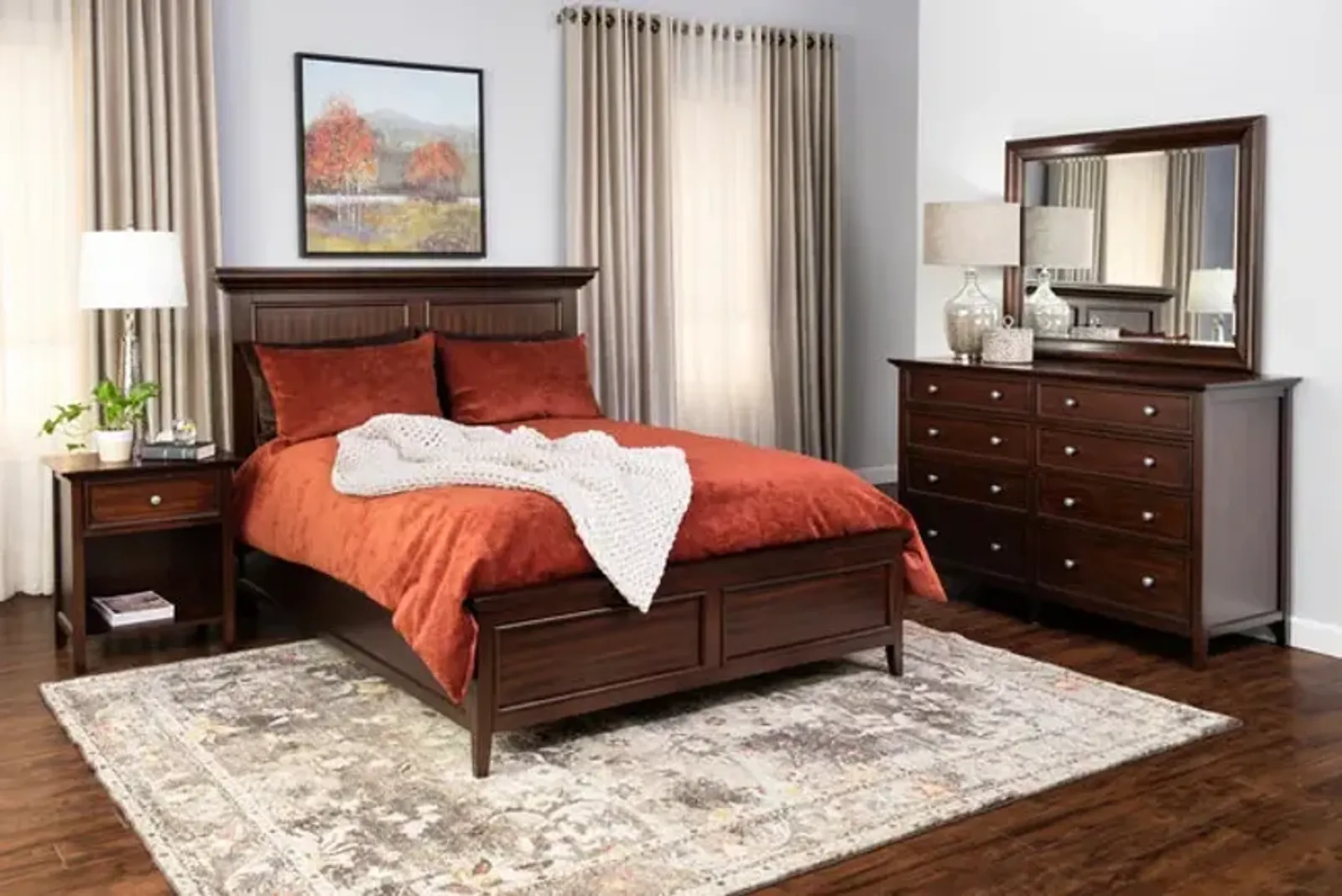 Spencer Panel Bedroom Suite