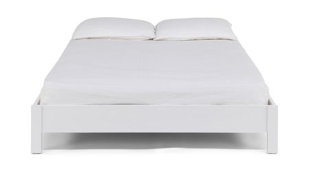Viggo Queen Platform Bed - White