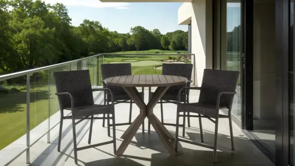 Vista Wheaton 5 Piece Balcony Set