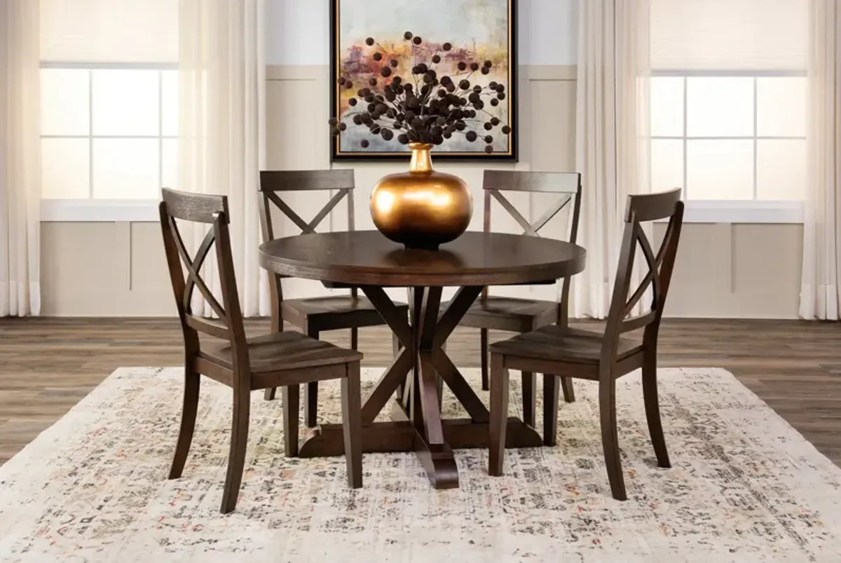 Picardy Round Dining Table