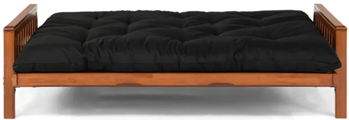 Trinity Futon With Mattress - 6  Premium Black