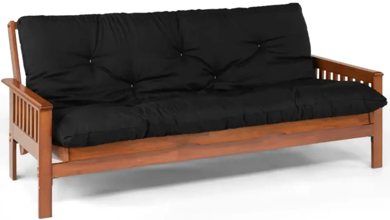 Trinity Futon With Mattress - 6  Premium Black