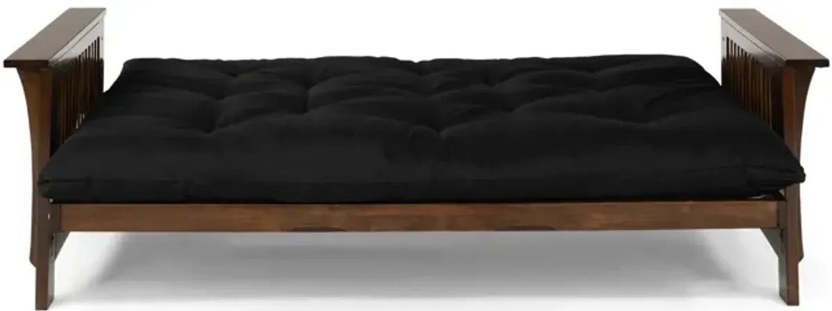 Autumn Futon With Mattress - 6  Premium Black