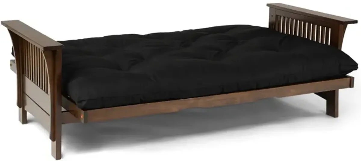 Autumn Futon With Mattress - 6  Premium Black