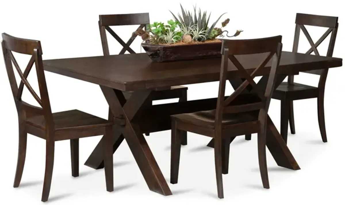 Picardy II Table With 4 Chairs