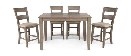 Elyssa Counter Table With 4 Stools