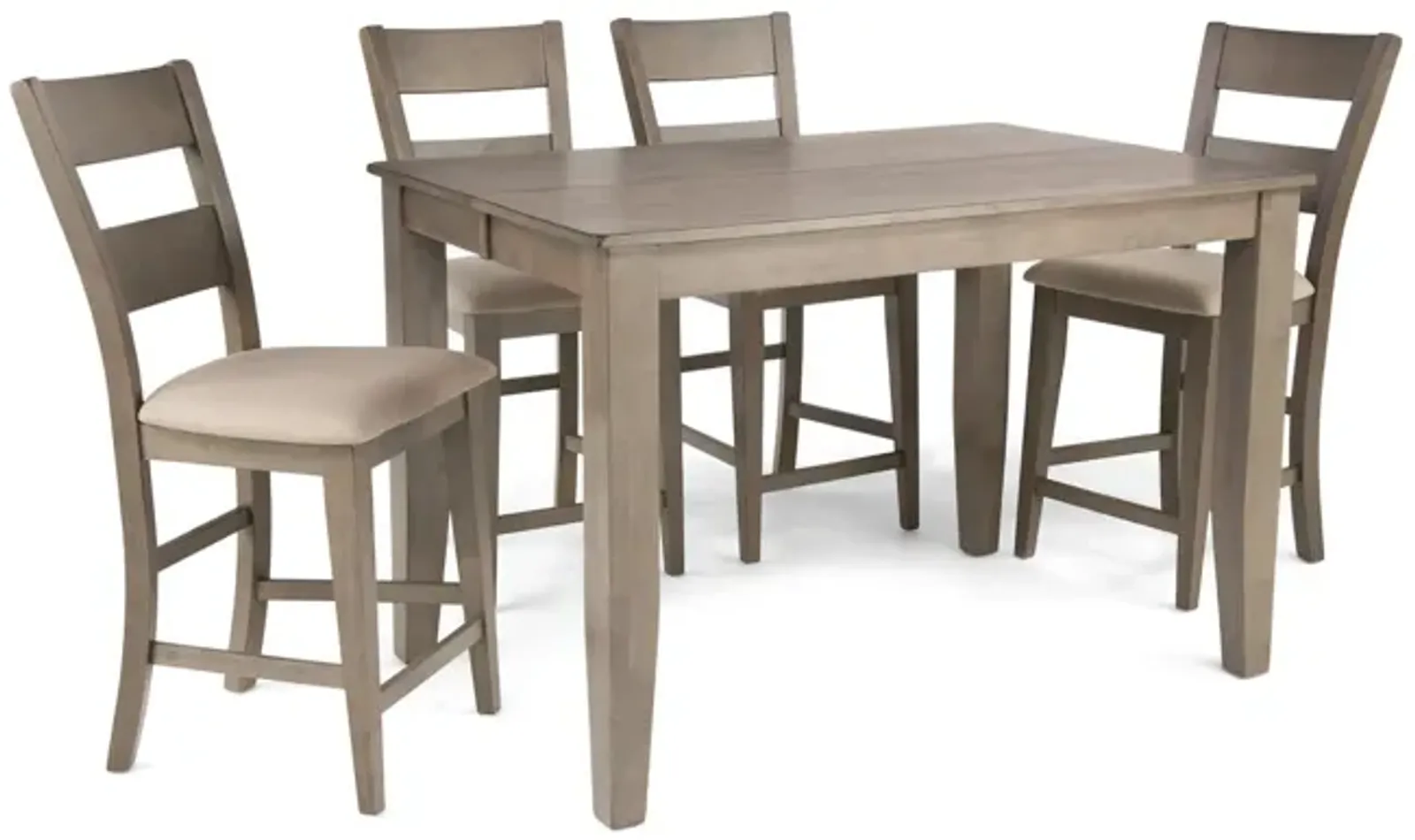 Elyssa Counter Table With 4 Stools