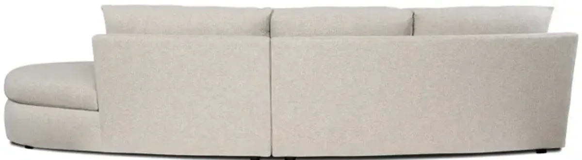 Dimitri 2 Piece Modular Sectional - Right Chaise