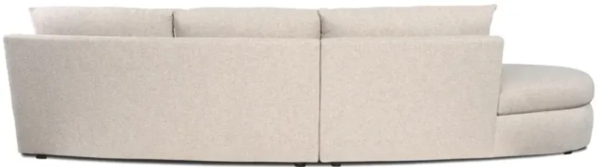 Dimitri 2 Piece Modular Sectional - Left Chaise