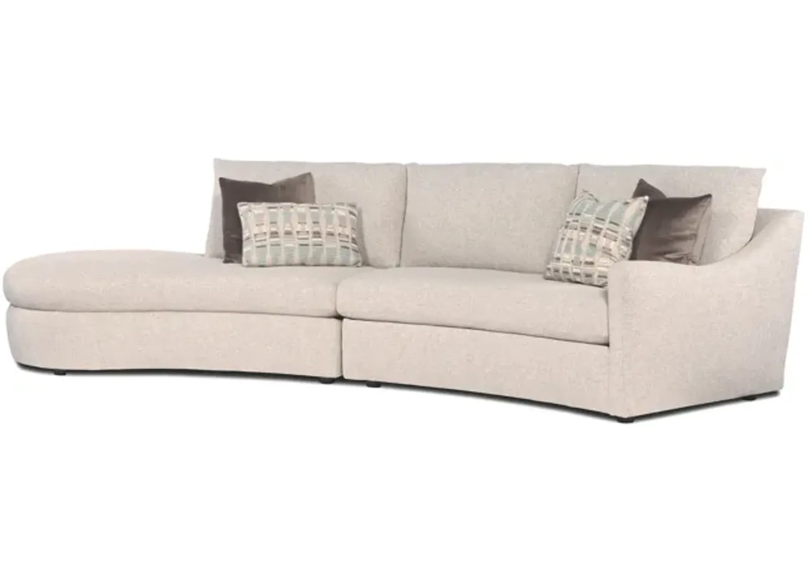 Dimitri 2 Piece Modular Sectional - Left Chaise