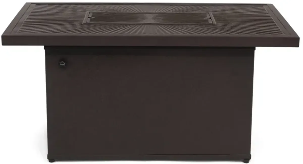 Linea 50  X 30  Fire Table