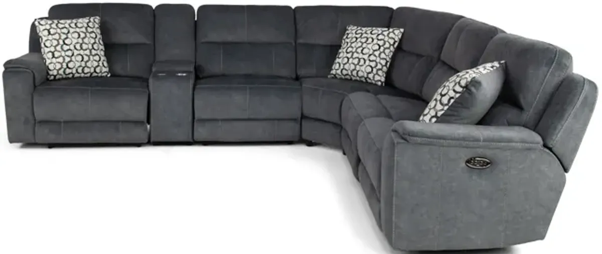 Nyla 6 Piece Power Reclining Modular Sectional