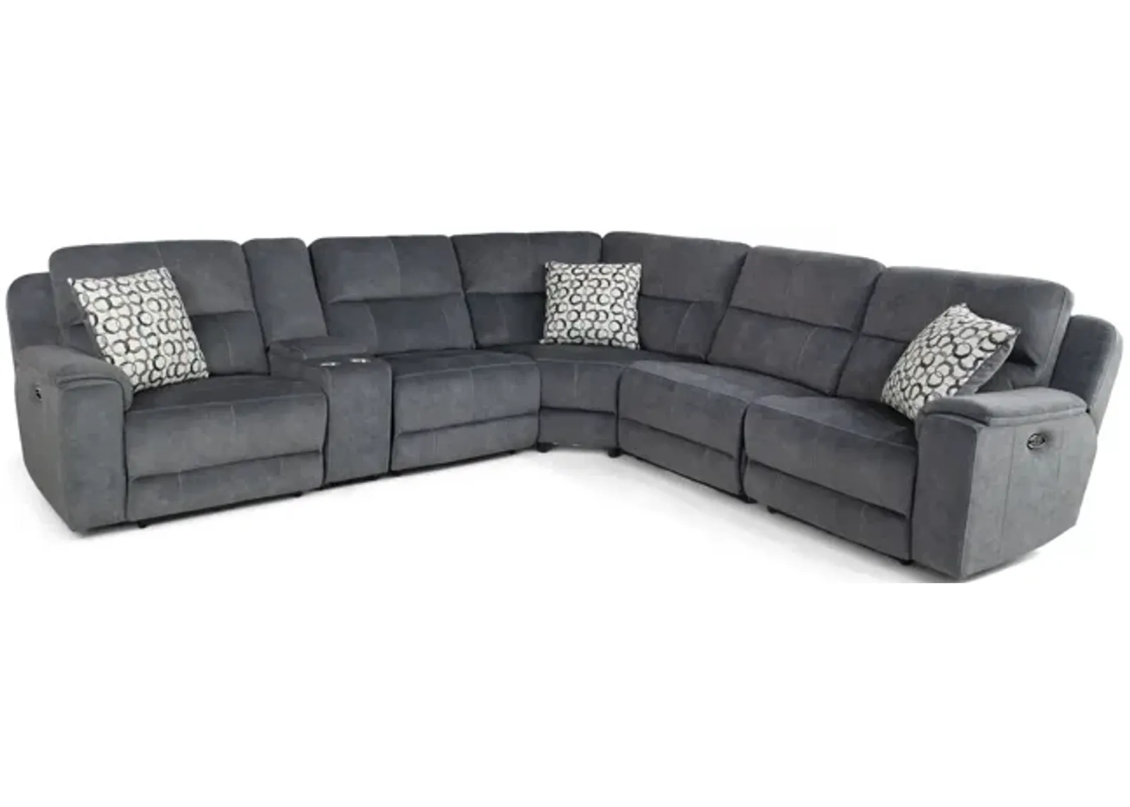 Nyla 6 Piece Power Reclining Modular Sectional