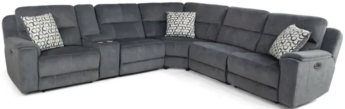 Nyla 6 Piece Power Reclining Modular Sectional