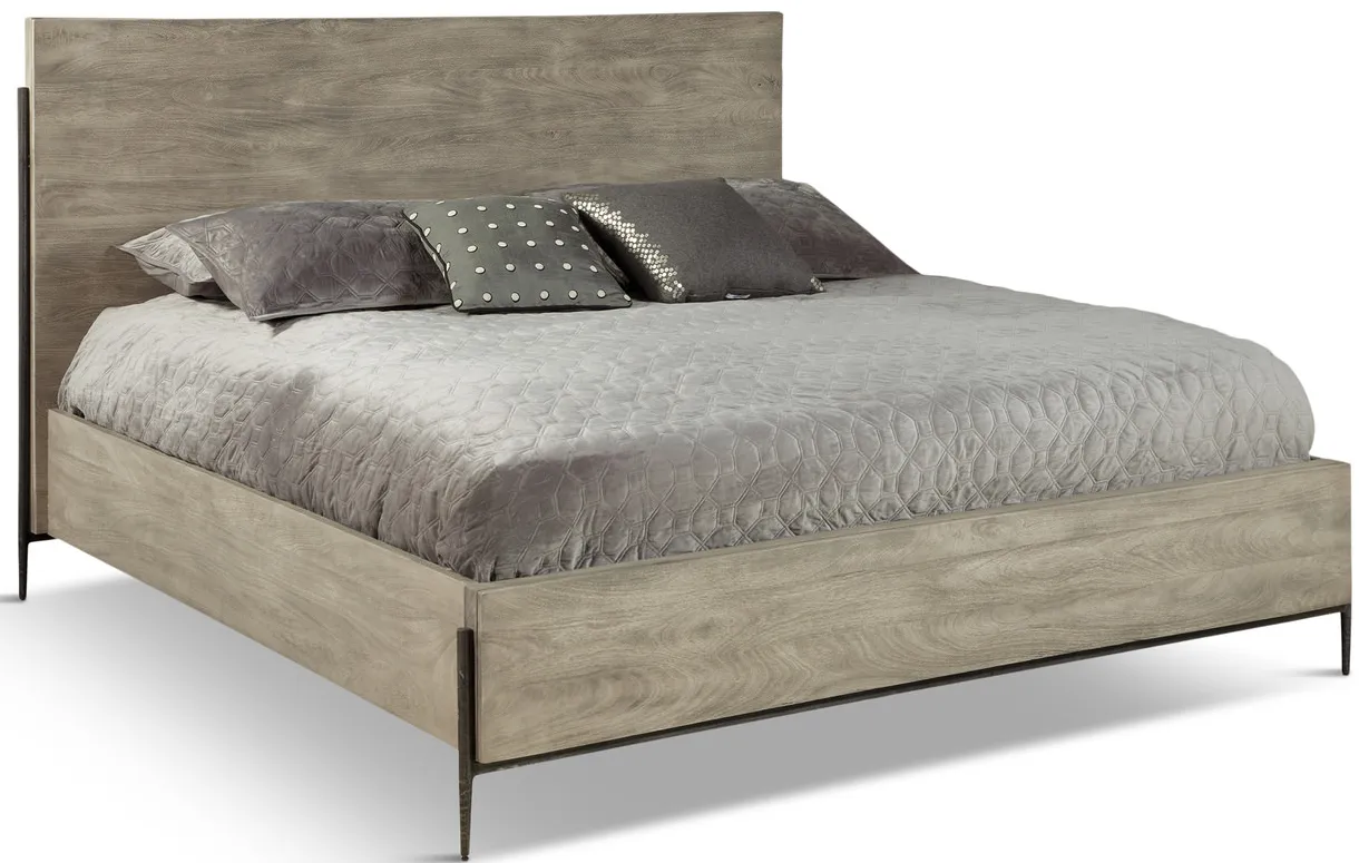 Parklane King Bed - Grey