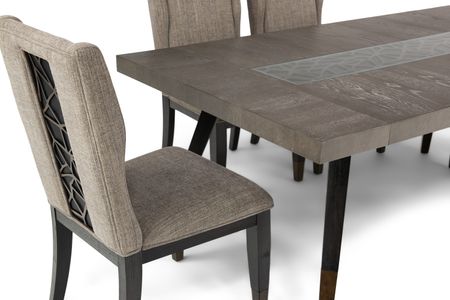 Ashland Table With 4 Upholstered Chairs