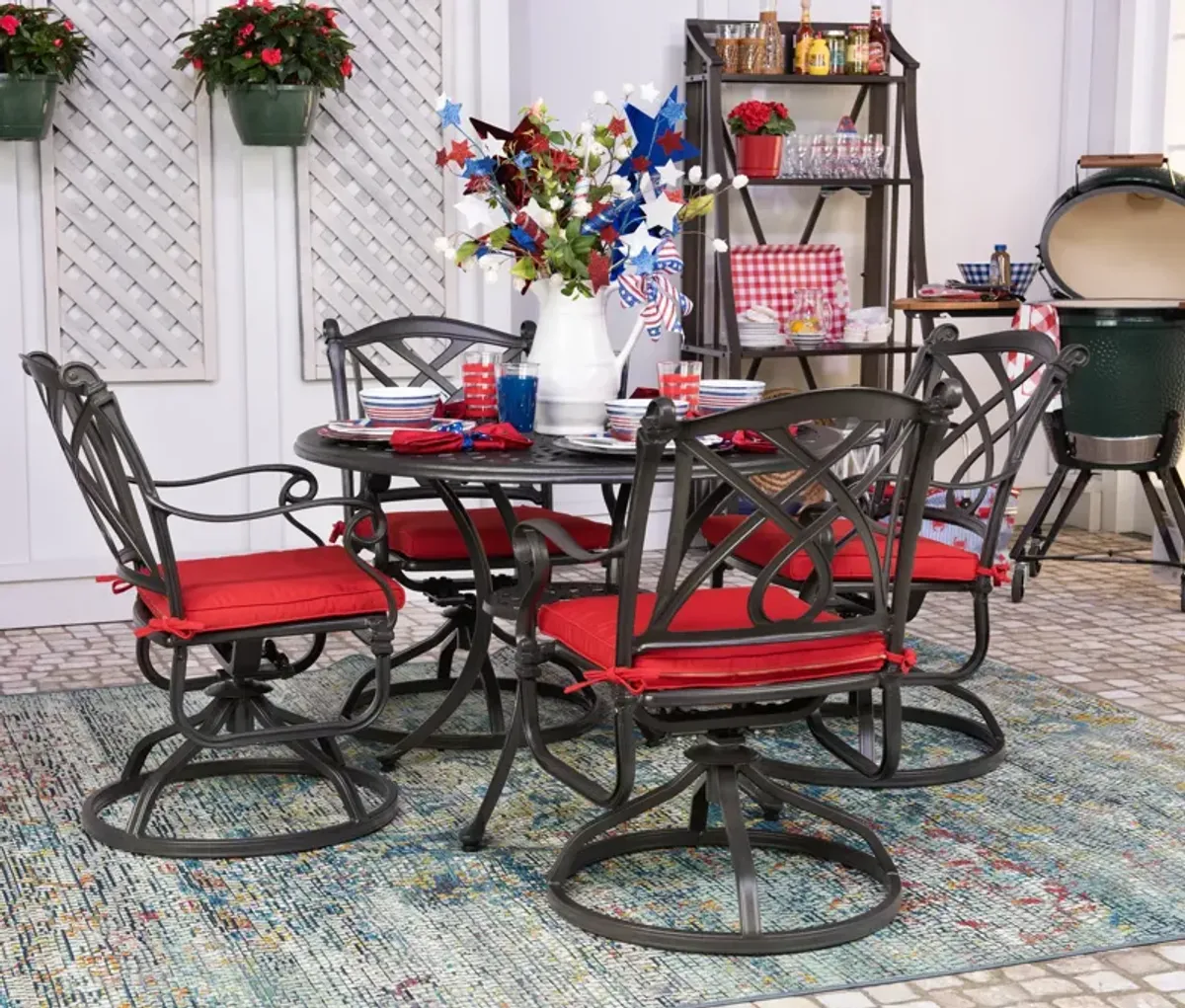 Napa II 5 Piece Patio Dining Set