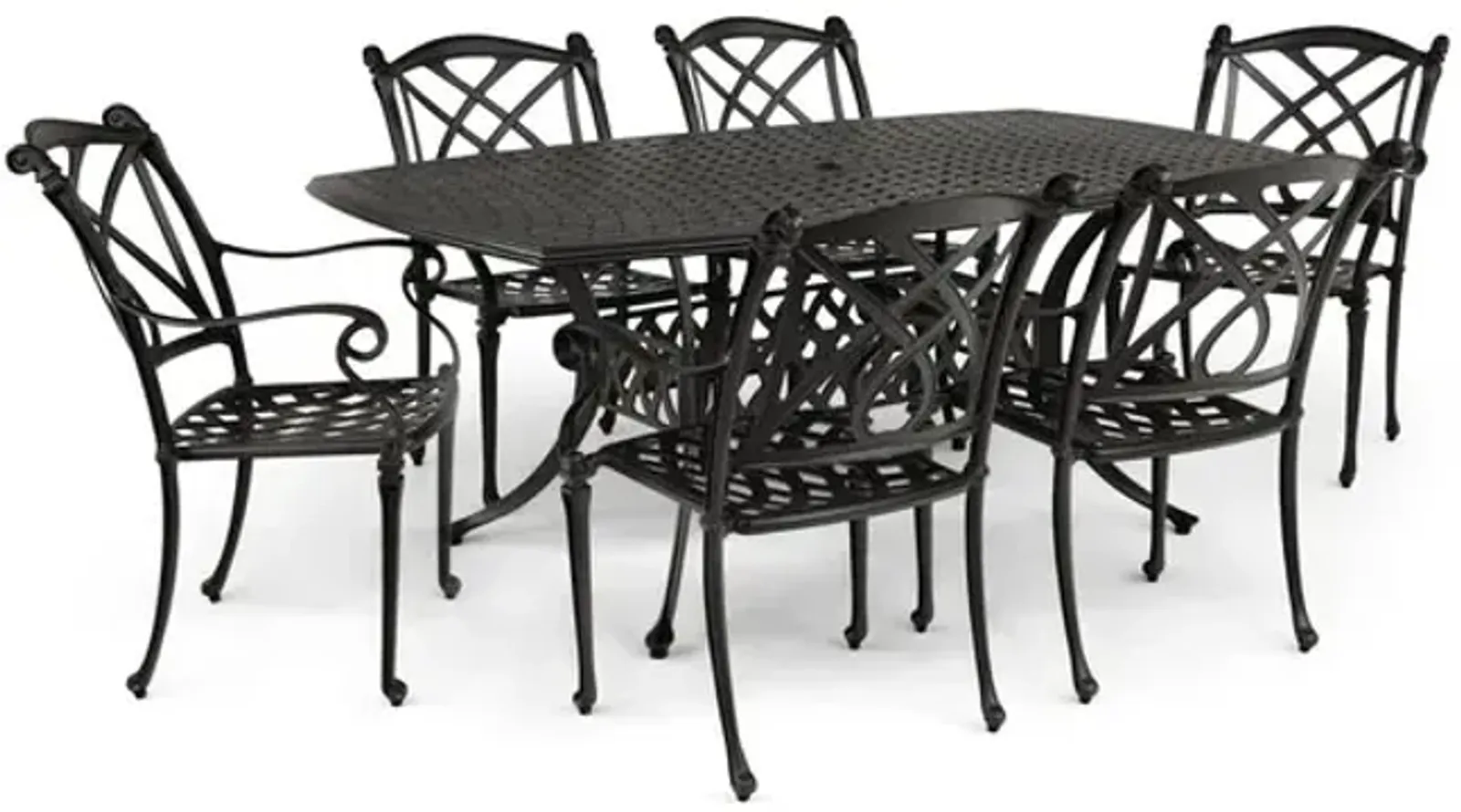 Napa II 7 Piece Patio Dining Set