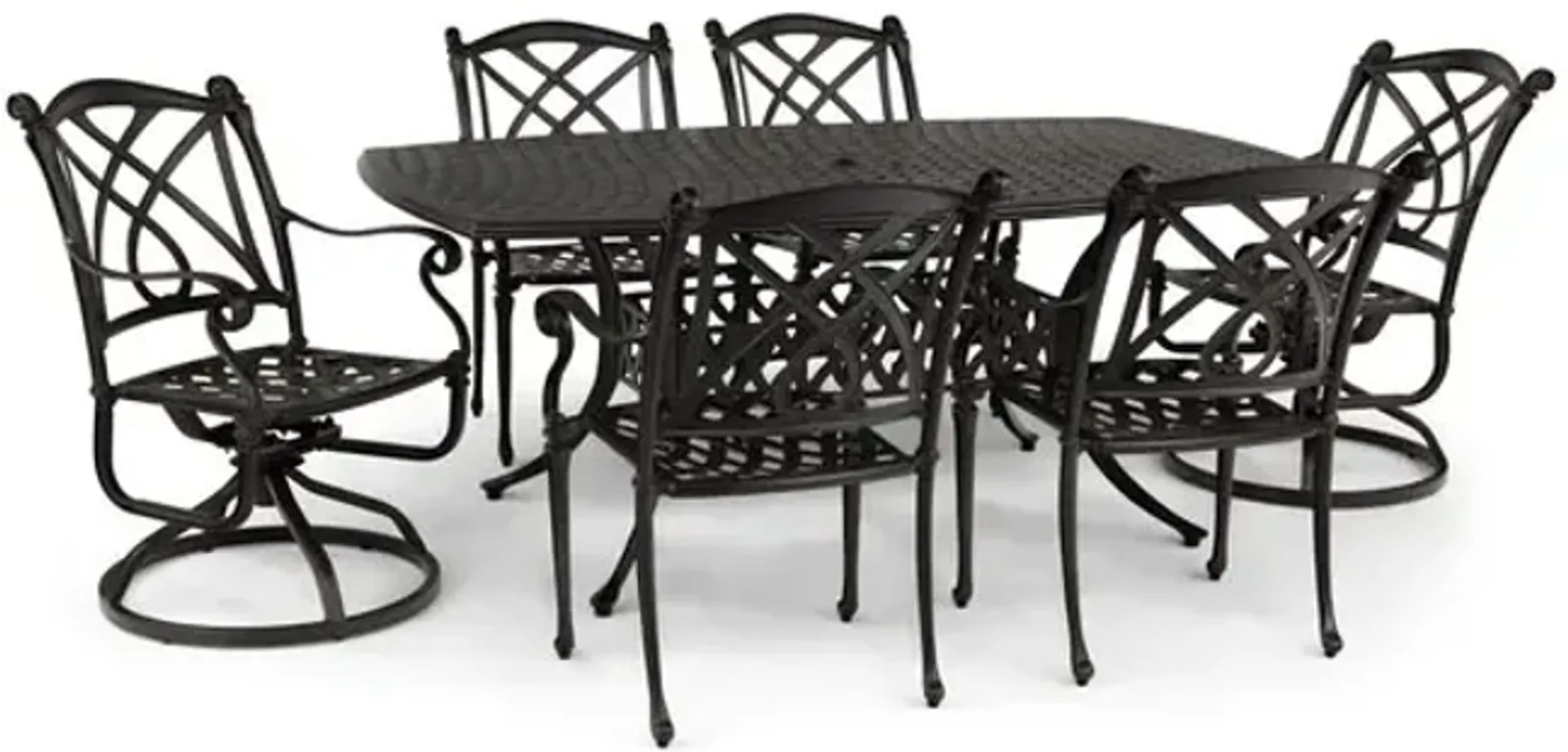 Napa II 7 Piece Patio Dining Set