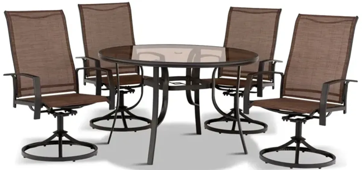 St Croix 5 Piece Patio Dining Set