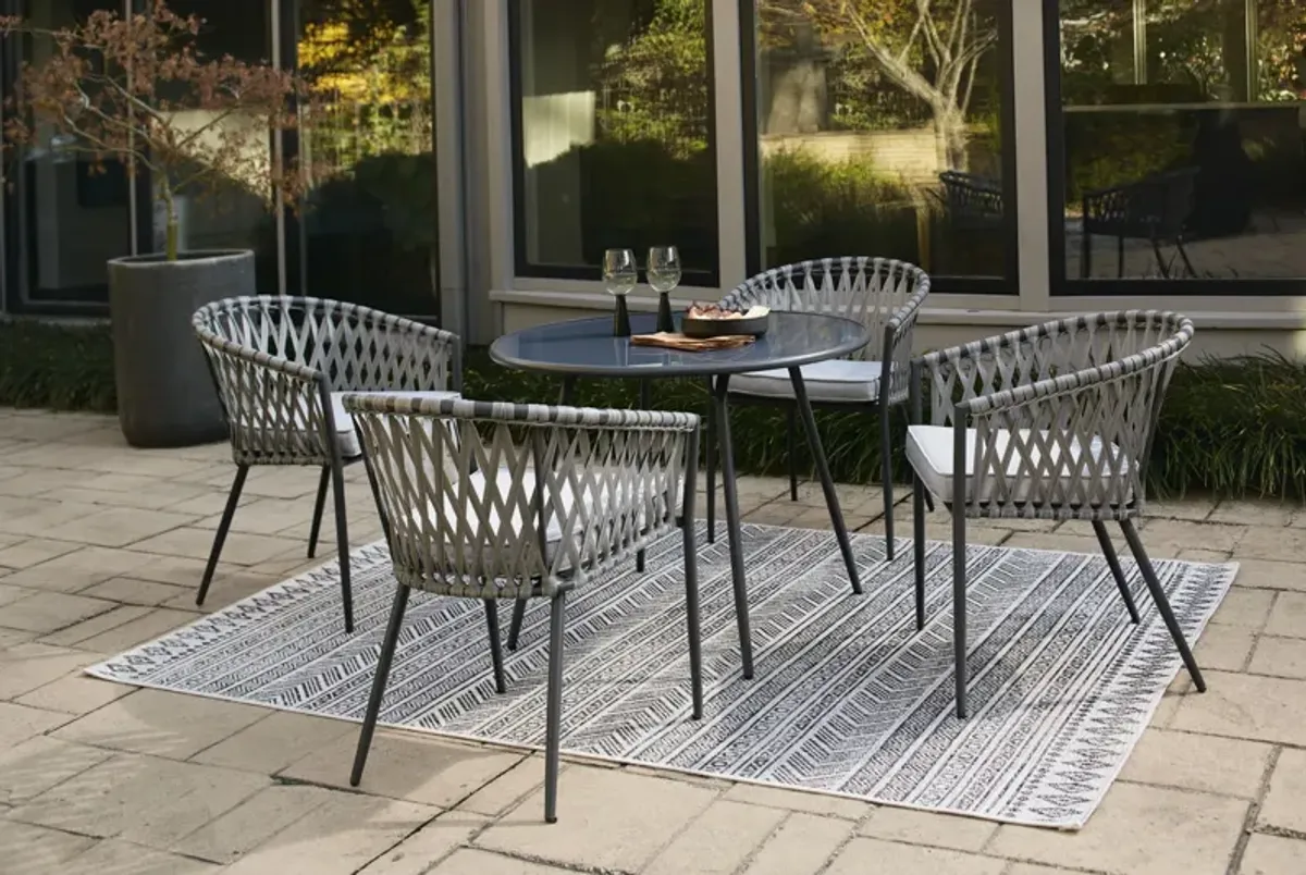 Palm Bliss 5 Piece Patio Dining Set