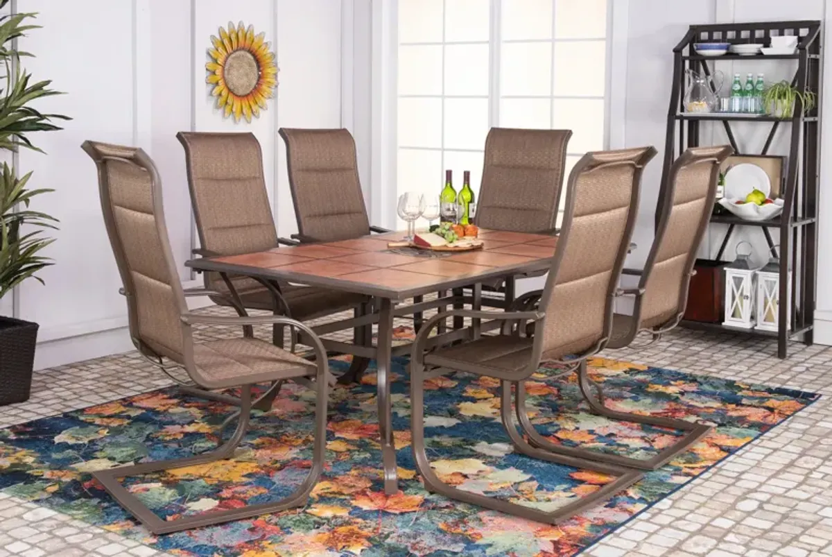 Scottsdale II 7 Piece Patio Dining Set