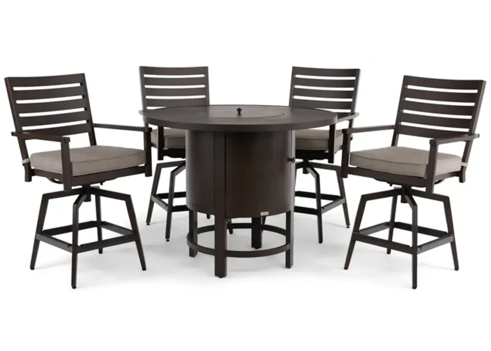 Adeline 5 Piece Fire Table Set 