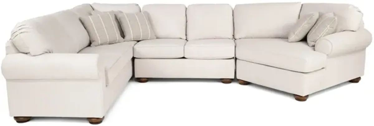 Preston 3 Piece Modular Sectional - Right Cuddler