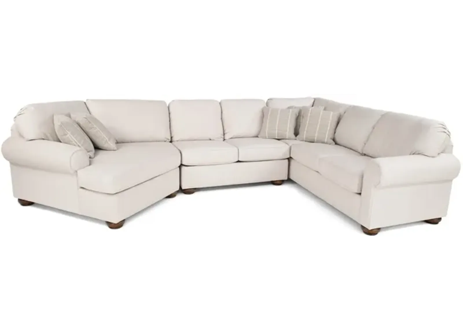 Preston 3 Piece Modular Sectional - Left Cuddler