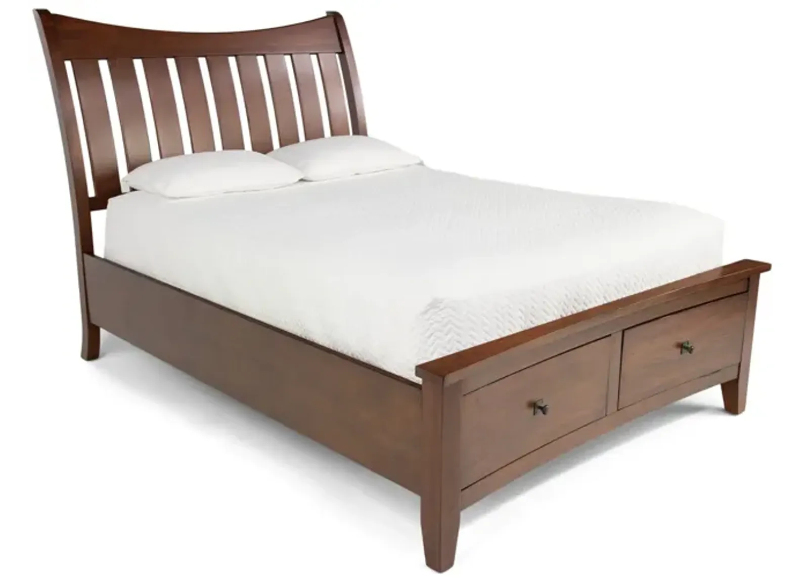 Birk Mahogany Queen Bed