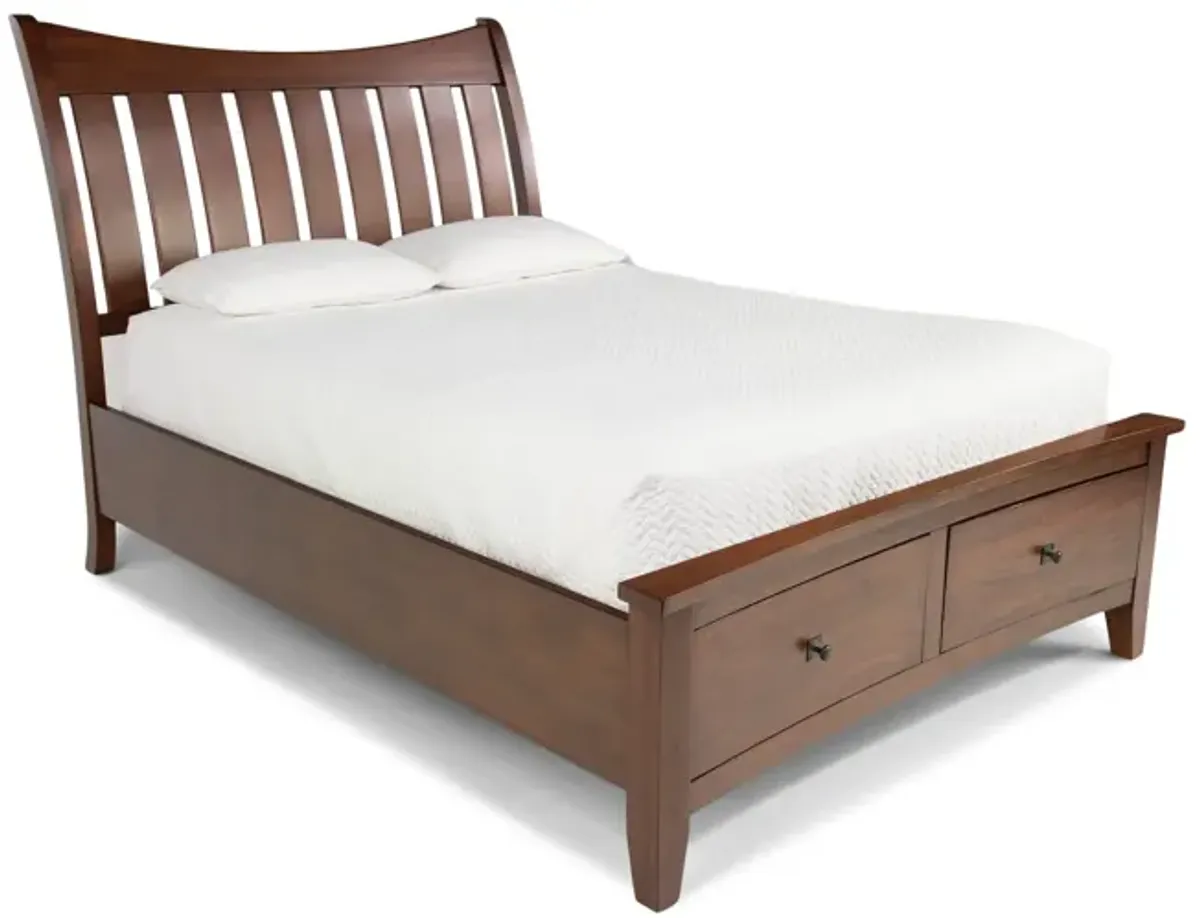 Birk Mahogany King Bed