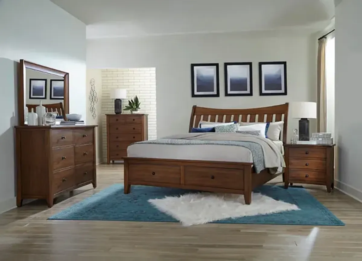 Birk Mahogany Queen Bedroom Suite