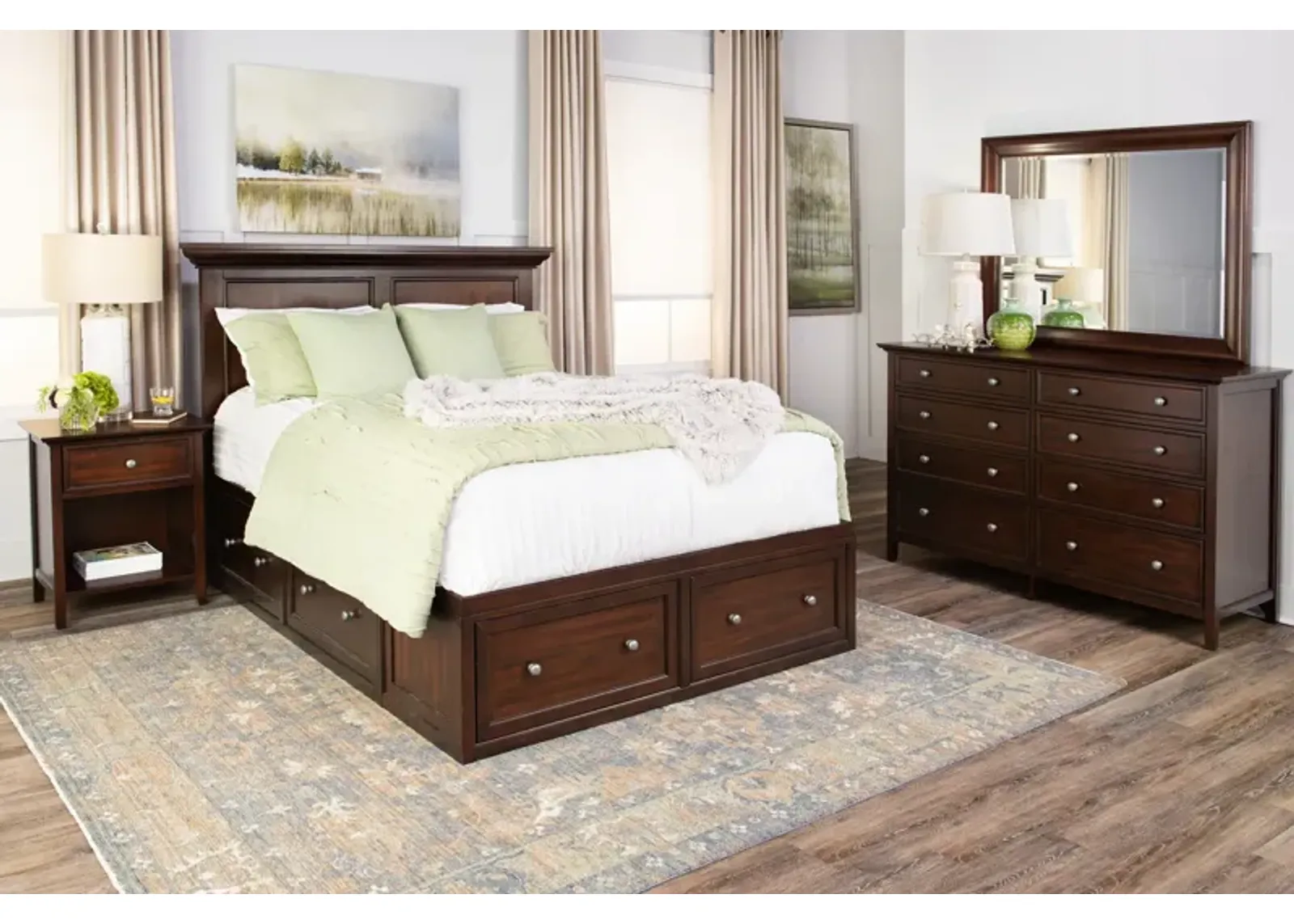 Spencer Queen Storage Bedroom Suite