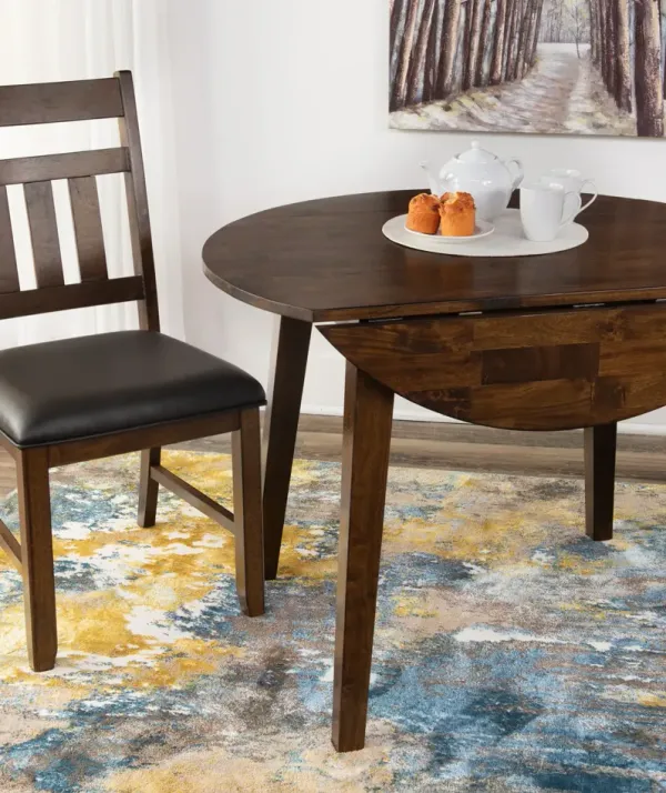 Bauer Drop Leaf Table With 2 Chairs