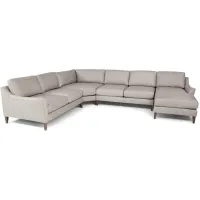 Design Lab Neils 4 Piece Modular Sectional - Right Chaise