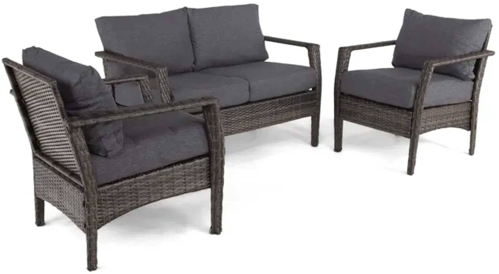 Vista 3 Piece Woven Porch Set