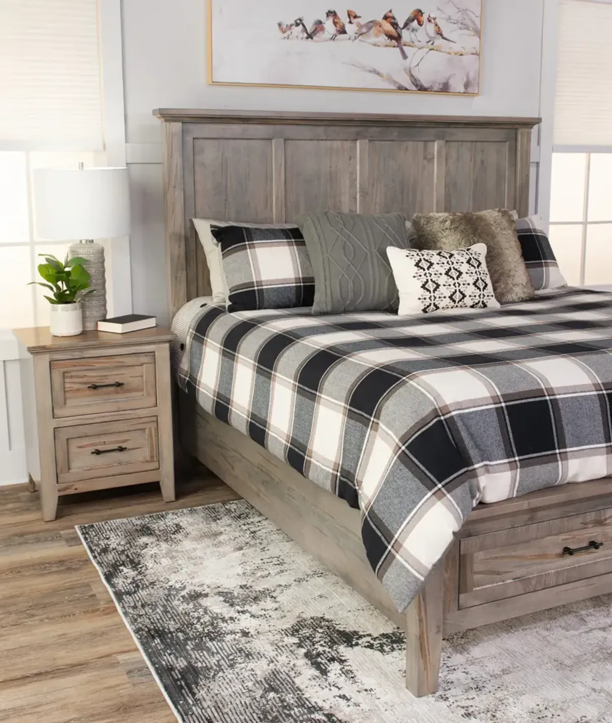 Maple Lane King Storage Bed