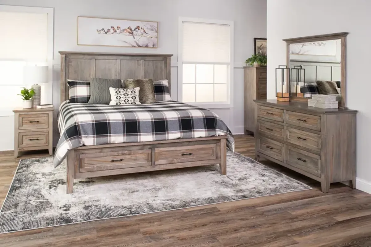 Maple Lane King Storage Bed