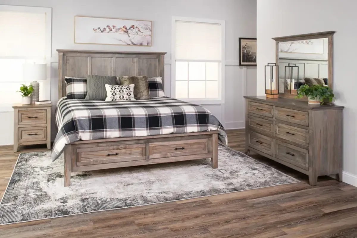 Maple Lane King Storage Bed