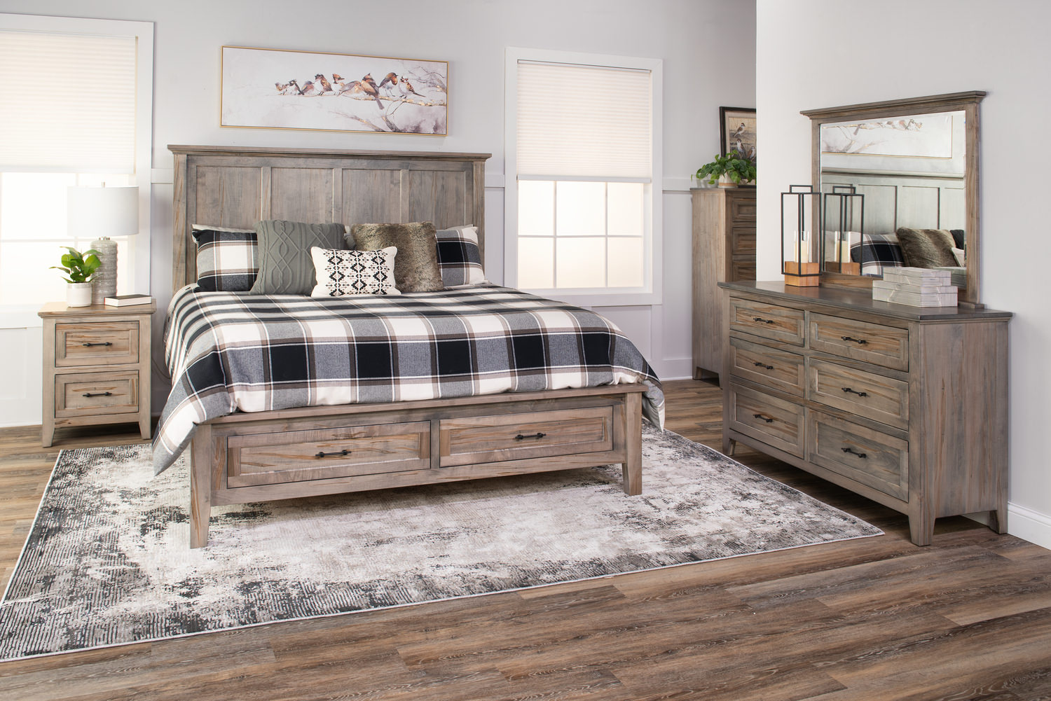 Maple Lane King Storage Bed