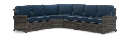 Metro 4 Piece Curved Sectional