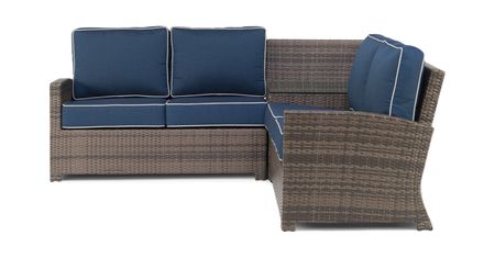 Metro Sectional 3 Piece - Driftwood