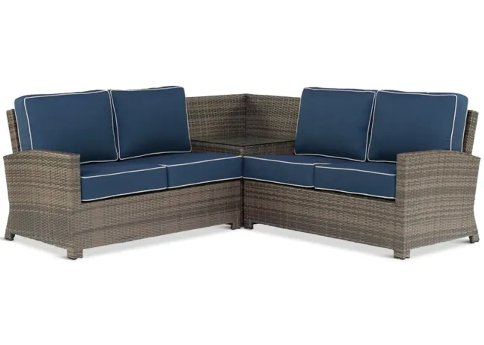 Metro Sectional 3 Piece - Driftwood