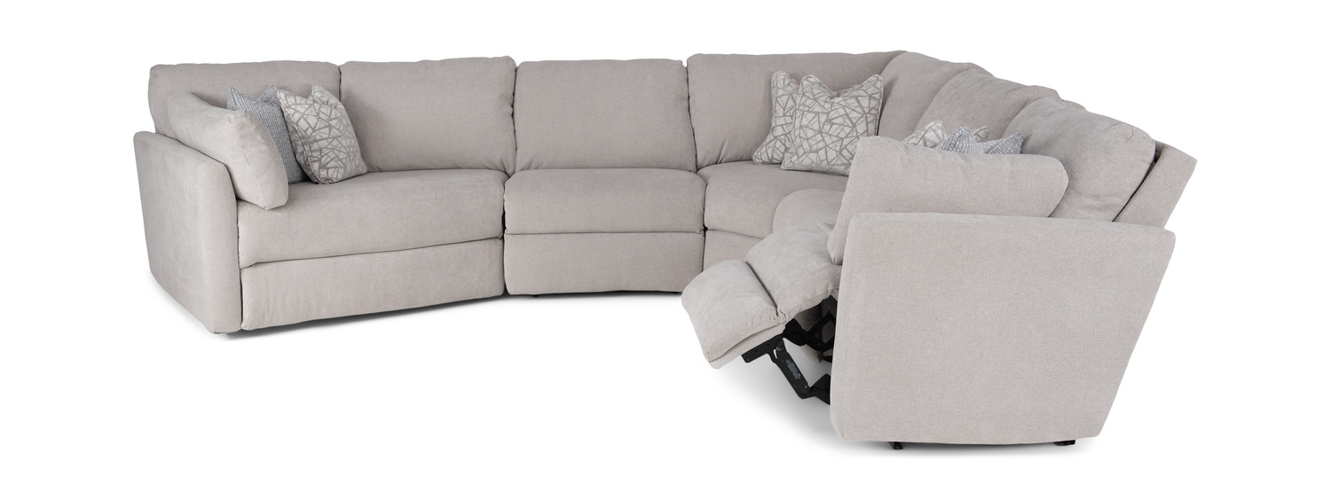 Amara 5 Piece Power Reclining Modular Sectional