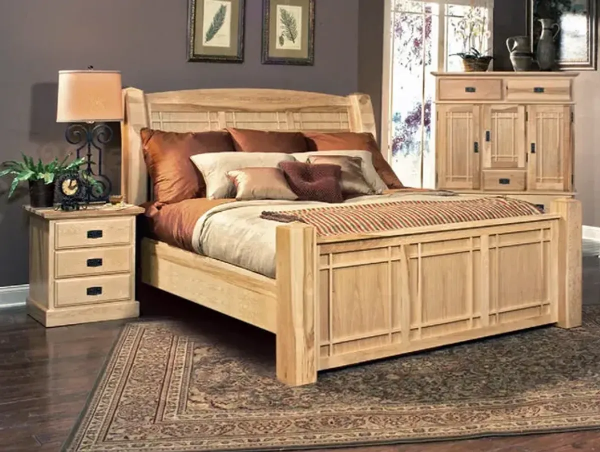 Hickory Highlands King Arch Bedroom Suite