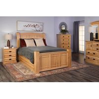 Hickory Highlands King Storage Bedroom Suite