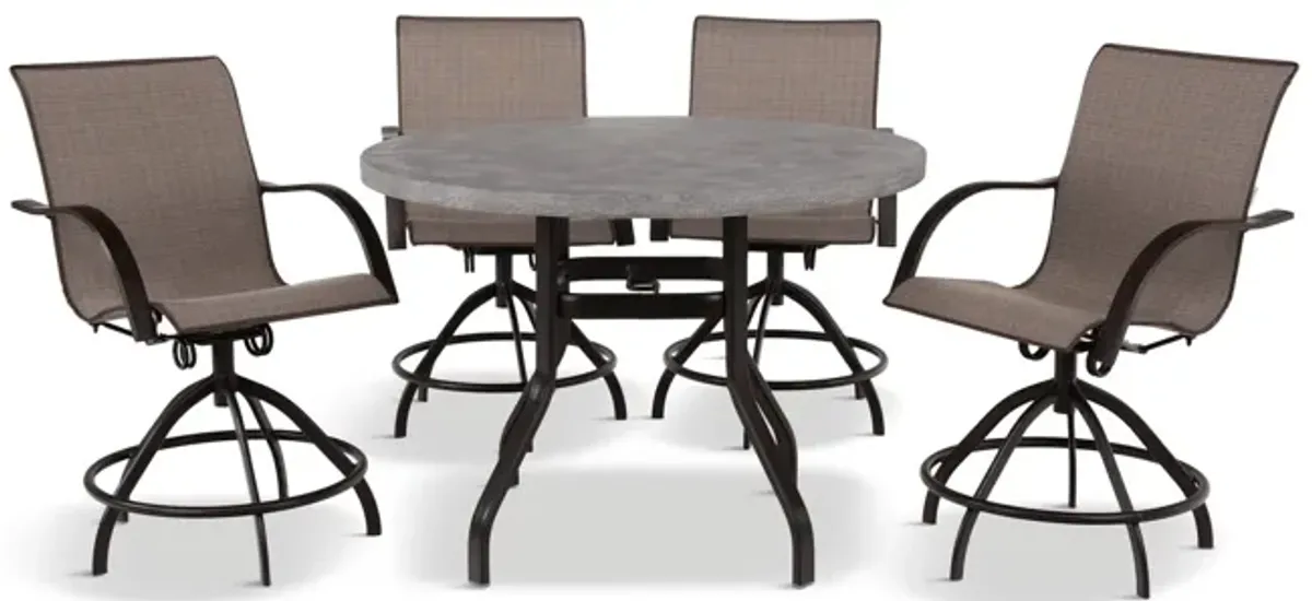 Stella 5 Piece Balcony Dining Set