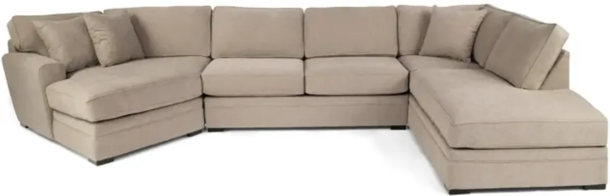 Aries 3 Piece Modular Sectional - Right Chaise