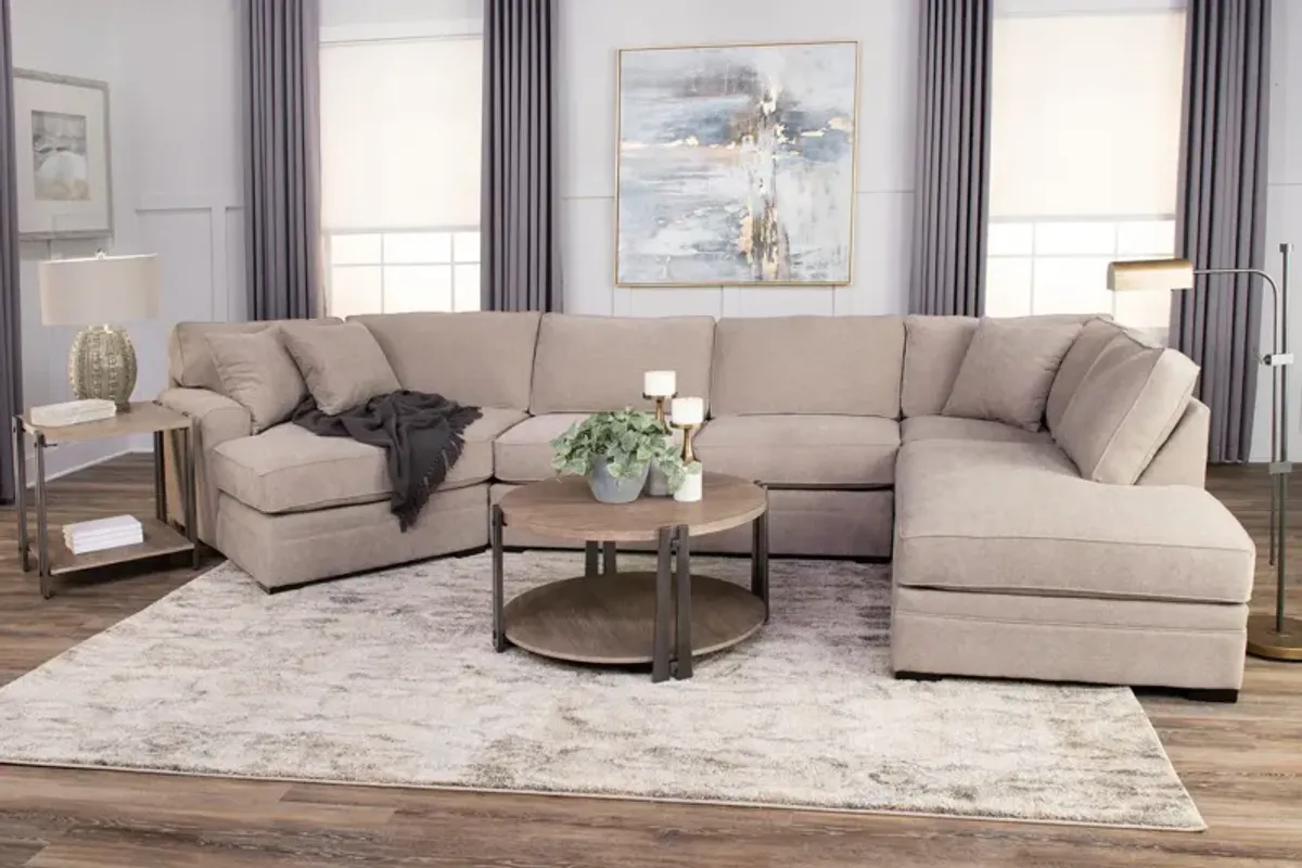 Aries 3 Piece Modular Sectional - Right Chaise