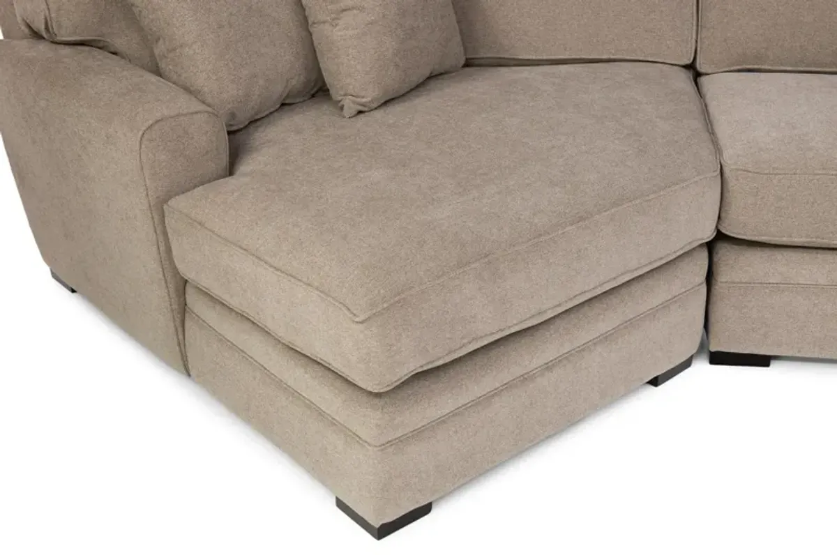 Aries 3 Piece Modular Sectional - Right Chaise